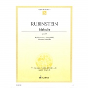 Melodie in F, op. 3/1 pro violoncello (housle)  a klavír