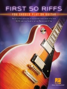 Noty pro kytaru s akordy a tabulaturou - First 50 Riffs You Should Play on Guitar