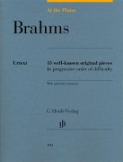 At The Piano - Brahms - 15 známých originálních skladeb v postupném pořadí obtížnosti s praktickými komentáři