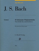 Bach: 16 bekannte Originalstücke noty pro klavír - von leicht bis mittelschwer, mit praktischen Erläuterungen