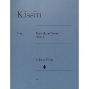 Four Piano Pieces Op. 1 noty pro klavír skladatele Evgeny Kissin