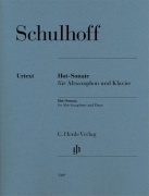 Hot-Sonata for Alto Saxophone a klavír skladatele Erwin Schulhoff