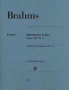 Intermezzo A-dur - Opus 118 Nr. 2 pro klavír od kladatele Johannes Brahms