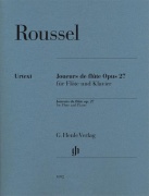 Joueurs de flûte, Opus 27 pro příčnou flétnu a klavír od skladatele Albert Roussel