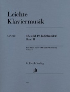 Jednoduché klavírní skladby  18. a 19. století 2 - Easy PianoMusic - 18th and 19th Century, Volume II