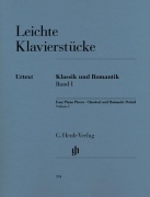 Jednoduché klavírní kusy - klasicismus a romantismus 1. díl - Easy Piano Pieces - Classical and Romantic Period - I