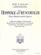 Hommage à Frescobaldi noty pro varhany Jean Langlais