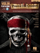 Pirates of the Caribbean - Violin Play-Along Volume 23 - noty pro housle z filmu Piráti z Karibiku