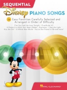 Sequential Disney Piano Songs - 24 nejkrásnějších písní pro začátečníky hry na klavír
