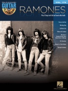 Ramones - Guitar Play-Along Volume 179 noty pro kytaru doplněné akordy