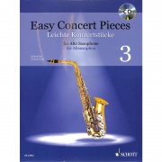 Easy Concert Pieces Band 3 - noty pro altový saxofon a klavír