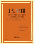 Sei sonate e partite per violino solo - Přepis a vydání Rodolfo Lipizer pro sólové housle