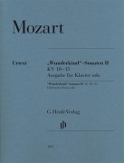 Wunderkind' Sonatas Volume II K.10-15 - noty pro hráče na klavír