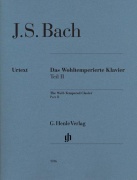 The Well-Tempered Clavier Part II BWV 870-893 - klasické skladby pro klavír