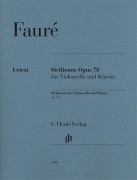 Sicilienne for Violoncello and Piano op. 78 - noty pro violoncello a klavír