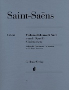 Violoncello Concerto No.1 In A Minor Op.33 - Klavierauszug - noty pro violoncello a klavír