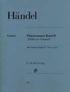 Flute Sonatas, Volume II [Hallenser-Sonatas] noty pro příčnou flétnu a klavír