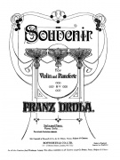 Souvenir - noty pro housle a klavír