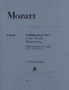 Violin Concerto No.3 In G K.216 - noty pro housle a klavír