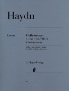 Concerto for Violin and Orchestra In A Hob. VIIa  - noty pro housle a klavír