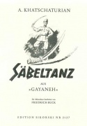 Säbeltanz aus dem Ballett 'Gajaneh' - šavlový tanec pro akordeon