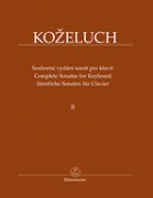 Souborné vydání sonát pro klavír II - Leopold Koželuh