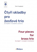 Čtyři skladby pro žesťové trio / partitura + party