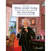 Mein erster - jednoduché skladby pro klavír od Edvard Grieg