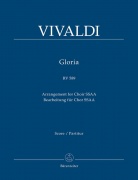 Gloria RV 589 - SSAA -  velká partitura