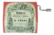 Hrací strojek v papírové krabičce - Nabucco Vězeňský sbor