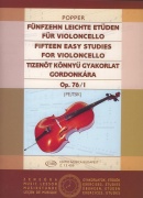 Fünfzehn leichte Etüden op. 76-1 - etudy pro violoncello