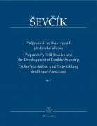 Průprava ke cvičení trylků pro housle op. 7, sešit 1 - Otakar Ševčík
