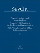 Průprava ke cvičení trylků pro housle op. 7, sešit 1 - Otakar Ševčík