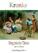 Ungarische Tänze Op. 104 - Uherské tance pro čtyři příčné flétny