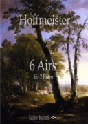 Hoffmeister: 6 Airs - dvě příčné flétny