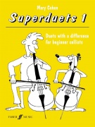 Superduets 1 - etudy pro začátečníky hry na violincello