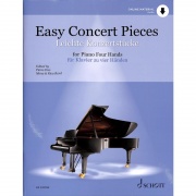 Easy Concert Pieces - jednoduché skladby pro čtyřruční klavír