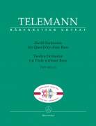 Dvanáct fantazií pro flétnu TWV 40:2-13 - Georg Philipp Telemann