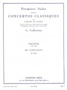 Premiers Solos Concertos Classiques - Concerto no. 19 (Viotti) - noty pro housle a klavír