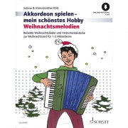 Akkordeon spielen mein schönstes Hobby 1 - Weihnachtsmelodien - vánoční koledy a melodie pro akordeon