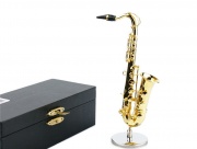 Model saxofonu v dárkové krabičce - 12,5 cm