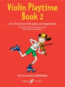 Violin Playtime Book 2 - skladby pro housle a klavír