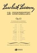 Concertino Op. 45:6 - for Trumpet and String Orchestra - trubka a klavír