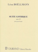 Suite Gothique Orgue Opus 25 - skladby pro varhany