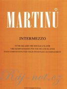 Intermezzo pro housle a klavír - Bohuslav Martinů
