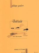 Ballade for Flute and Piano - příčná flétna a klavír