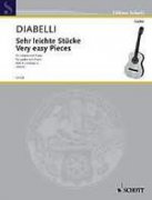 Very easy Pieces Vol. 3 pro kytara a klavír od Anton Diabelli