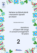 Variace na lidové písně v koncertní úpravě pro klavír 2