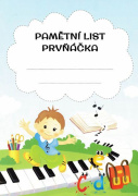 Pamětní list prvňáčka