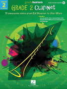 Gradebusters Grade 2 - 15 úžasných sól od Eda Sheerana po Star Wars pro klarinet a klavír